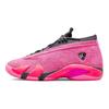 Pantofi sport pentru femei Air Jordan 14 Retro Low Shocking Pink Pink-Blast Black Flash-Crimson DH4121-600