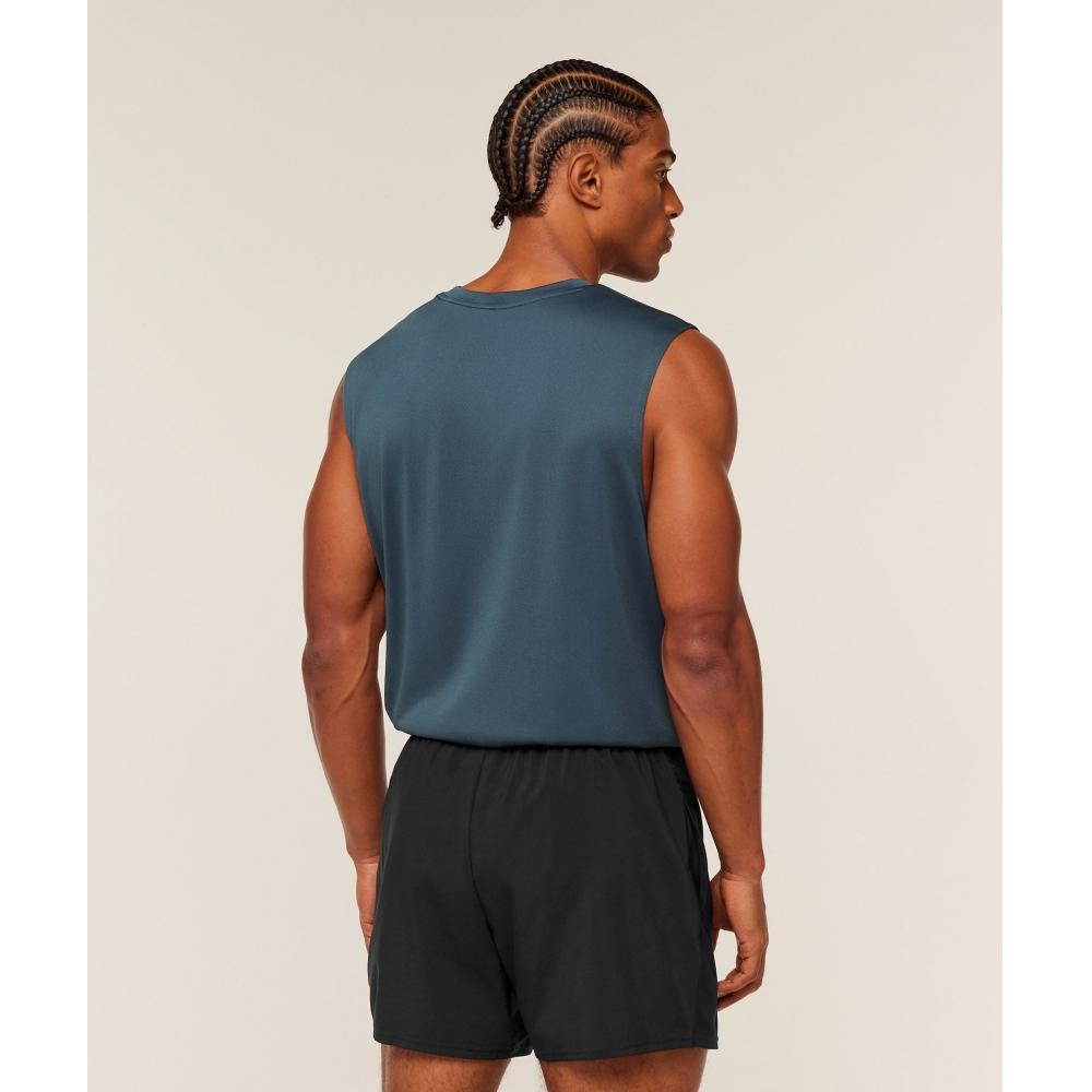 Gymshark Arrival Oversized Tank Gs Stealth Blue A6a5u Ud6s