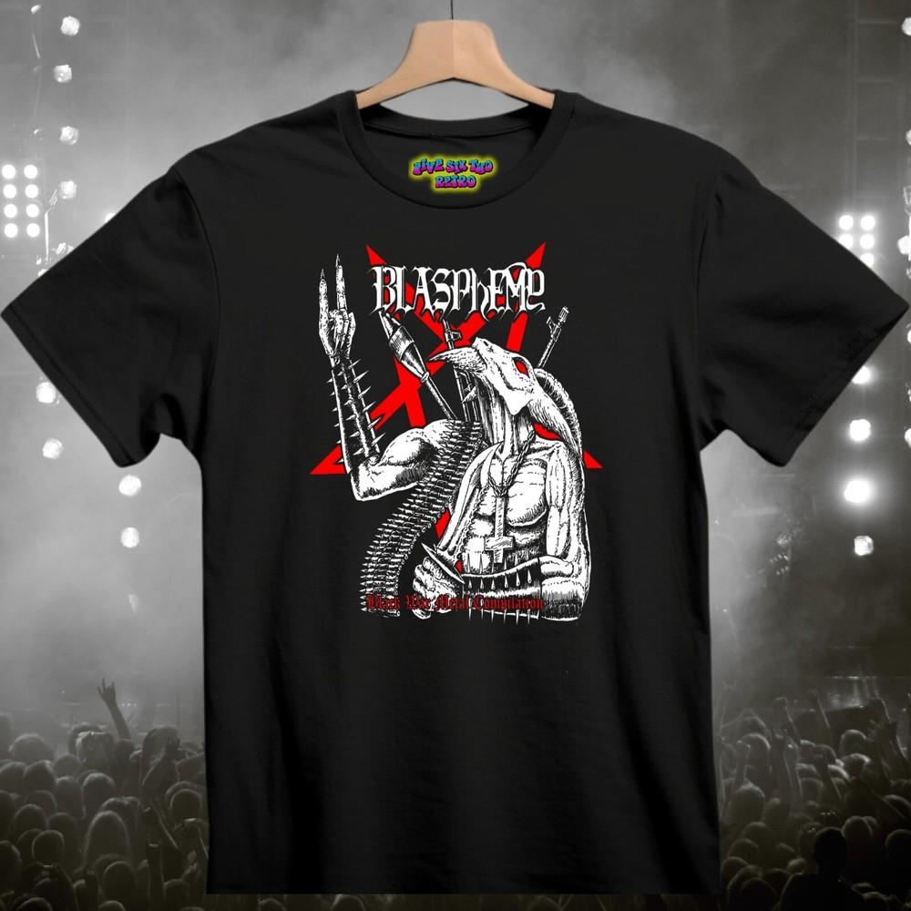 Blasphemer Death Metal Band TShirt Black S3XL Unisex T-Shirt XXXL
