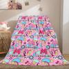 Russian animation Fairy Tale Masha and the Bear Cartoon Blanket Soft Four Seasons Home Bed Blanket Sofa Cover Office Napping Picnic Blanket M3