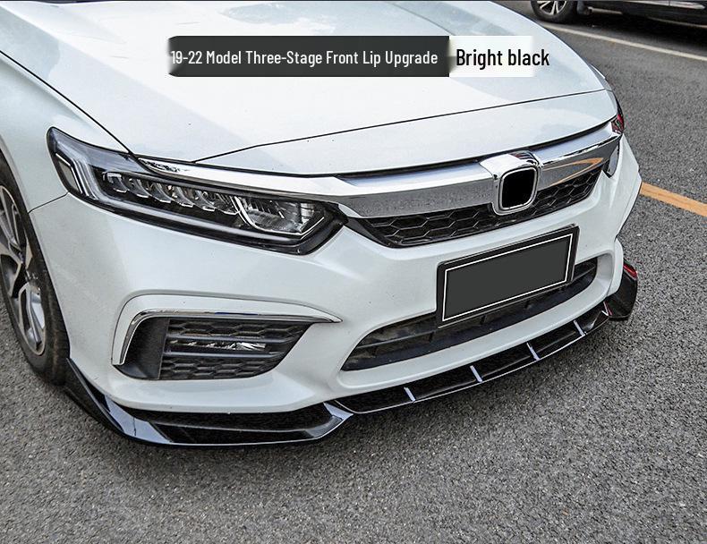 Compatible with 19 Honda Inspire/Accord Models: Front Lip, Side Skirts, Rear & Top Spoilers, Louvers Body Kit.