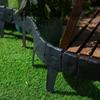 Plastic Fence Gardens, Foldable Small Fence for Landscaping, Suitable for Yards, Lawns, And Autumn Decorations,Outdoor Garden