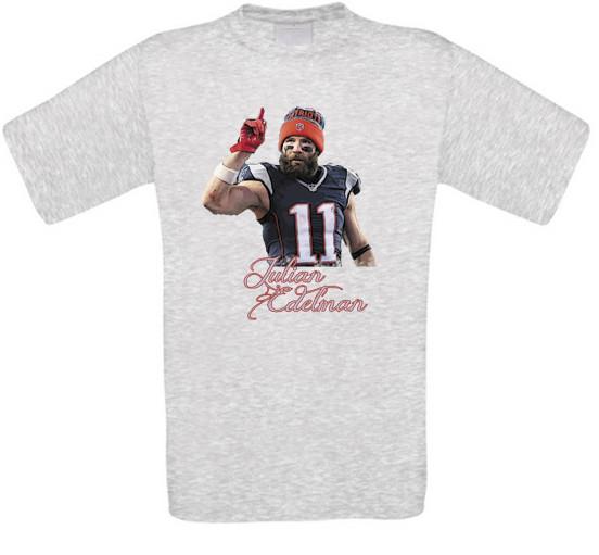 Julian Edelman New England American Football T-Shirt All Sizes S