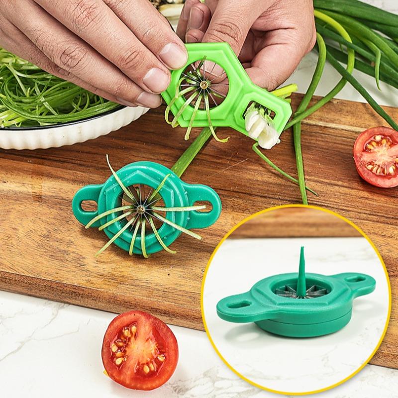 1PC Green Onion Slicer Cut Green Onion Wire Drawing Kitchen Superfine Vegetable Shredder Kitchen Gadget Vegetable Cutter