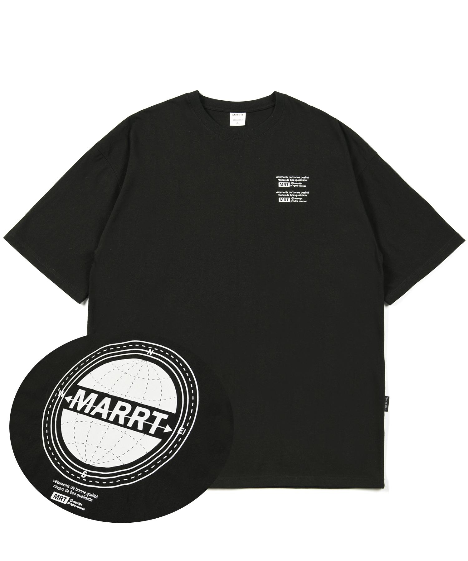 Mart Compass T-Shirt Black 1