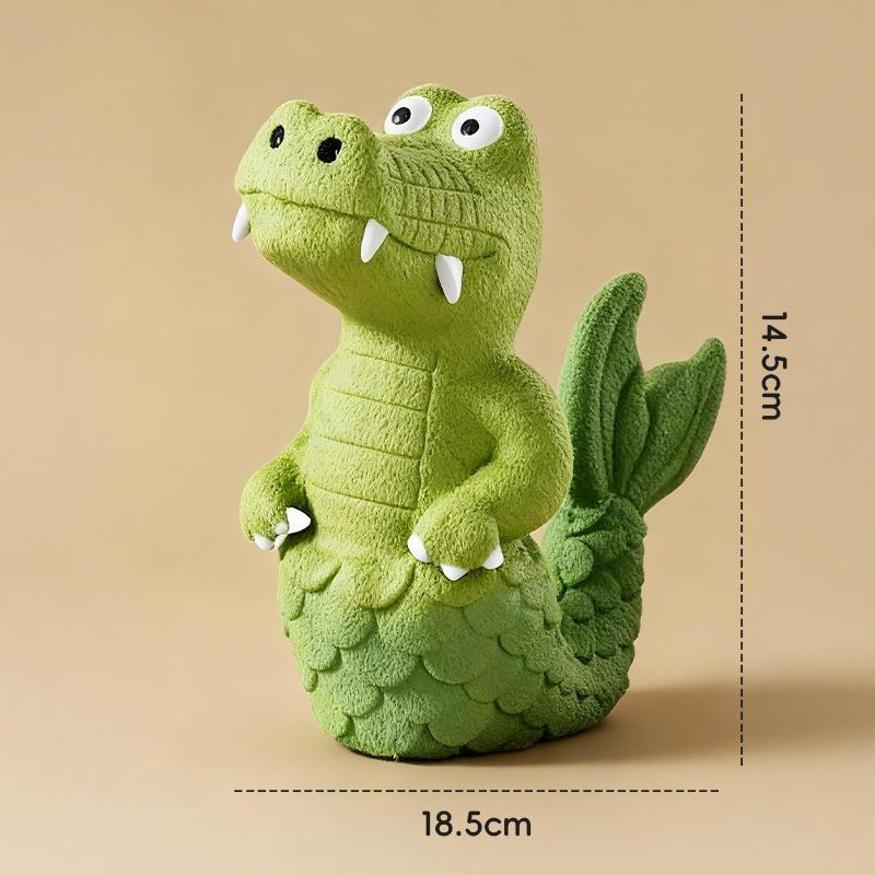 Latex Crocodile Eco-friendly Chew Toy for Dogs. A Dog Toy That Makes Noise When Chewed. A Great Way To Relieve Boredom.