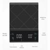 LED Screen Digital Coffee Scale USB Charging Non-slip Electronic Scale with Timer Portable Kitchen Food Scale Household