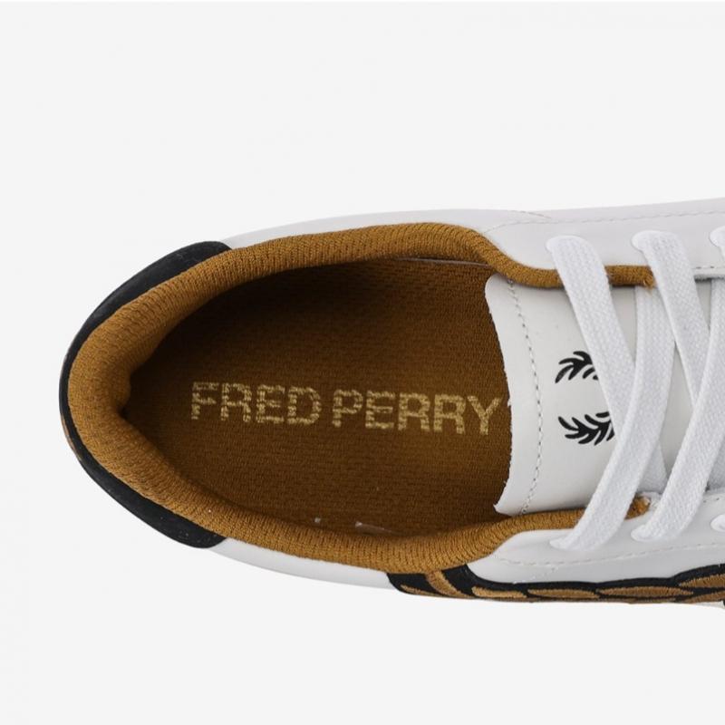 Fred Perry Men S SneakerS Leather Branded B721 Sfpm2438312