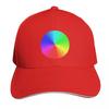 Color Spectrum Baseball Cap Hat Unisex For The Sun Fashion Beach sun hat beach hat Womens Golf Clothing Unisexs