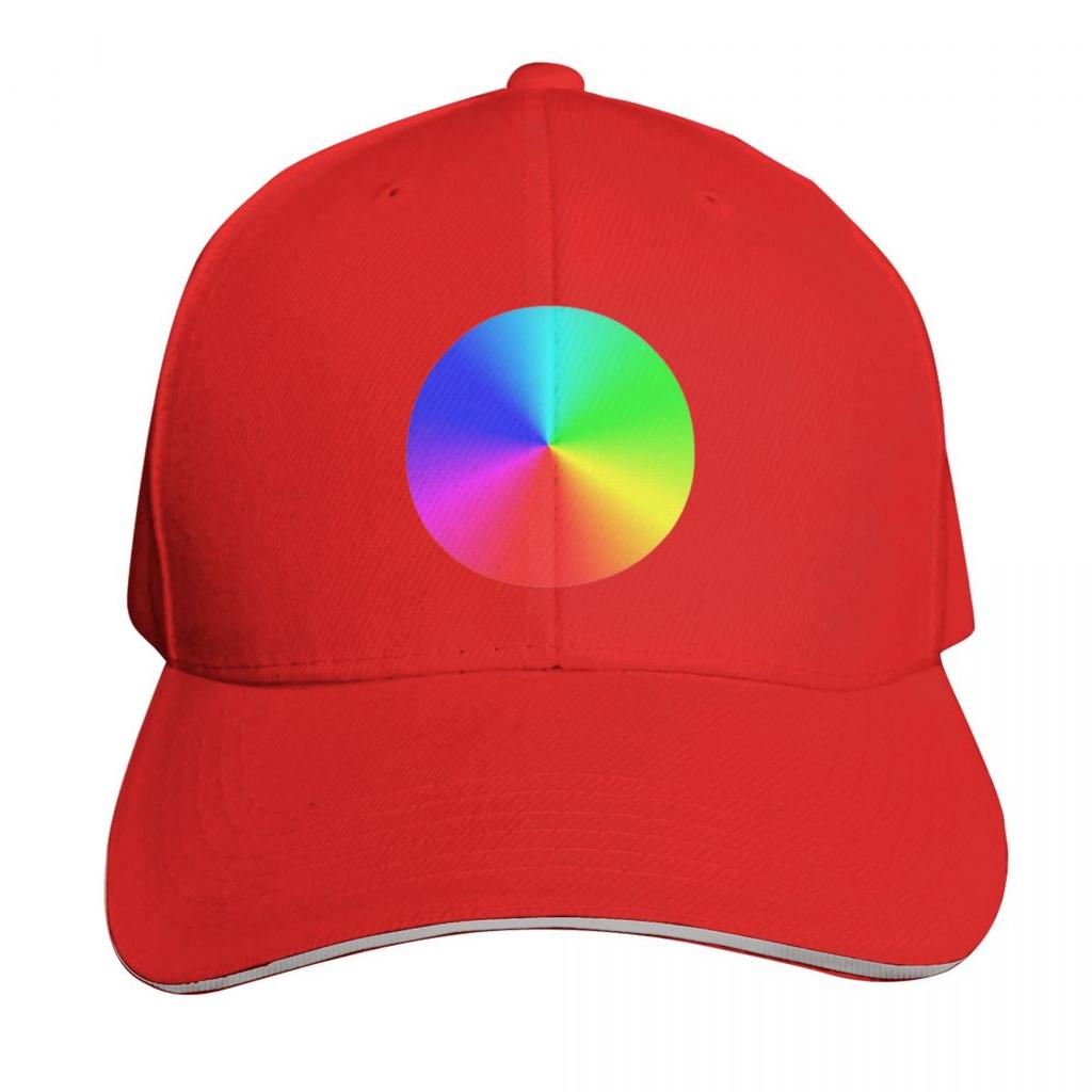 Color Spectrum Baseball Cap Hat Unisex For The Sun Fashion Beach sun hat beach hat Womens Golf Clothing Unisexs