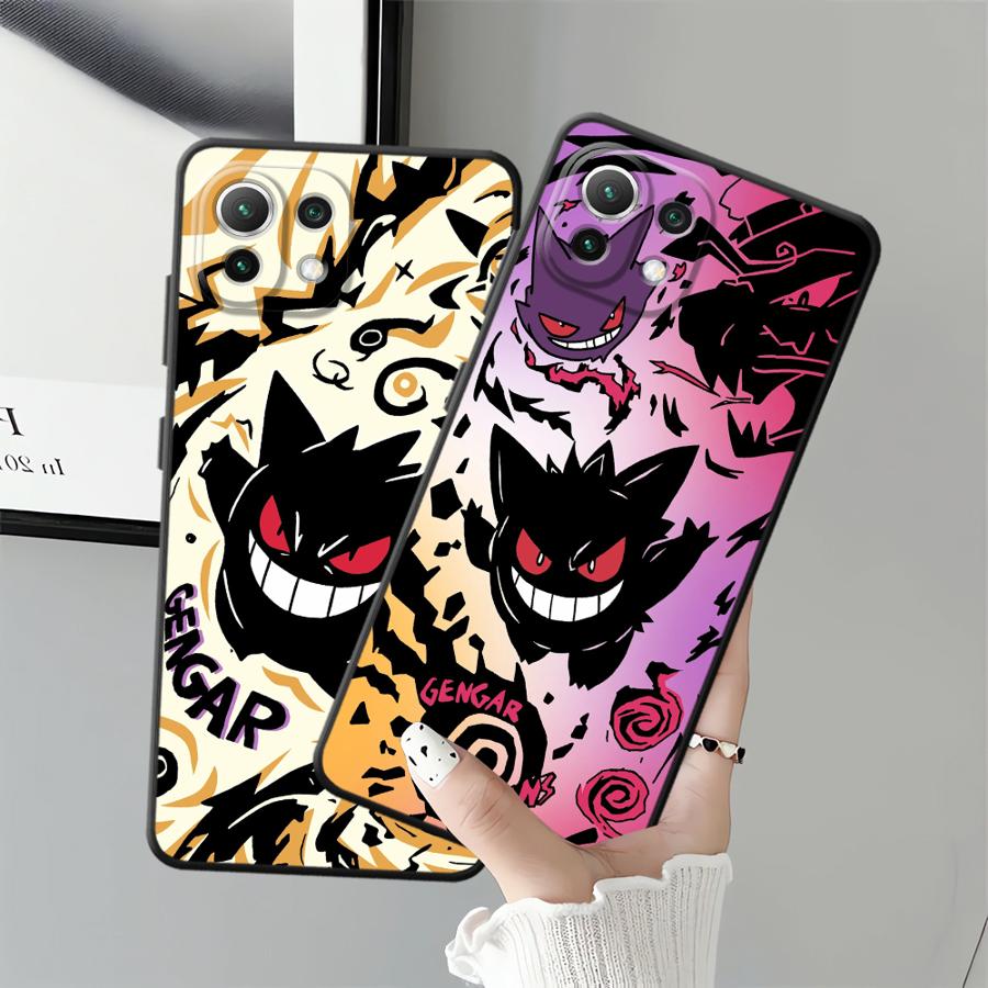 Case for Xiaomi Mi 15 Pro 12 10T 12X 14 12T Pro 11 13 Lite 11T Funda Phone Cover Cool Gengar Pokemon