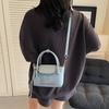 Strict Selection of Simple Casual Handbags, Summer Cartoon Embroidery Dog Dumpling Bags, Versatile Crossbody Bags, Trendy
