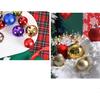 72PCS/SET Christmas Decoration 3CM Balls Hanging Christmas Tree Pendants Ornaments for Home Party Decor New Year Gift Accessory