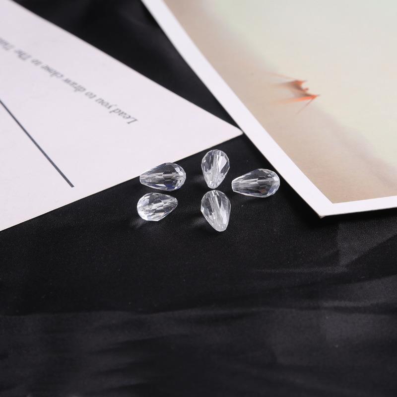 Teardrop Glass Crystal Beads for DIY Jewelry Making