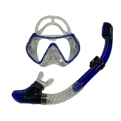 WEZHO Large Frame Diving Mask and Snorkel Set