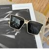 Sun-Protective Driving Glasses Punk UV Resistant Eyewear Black Shades Glasses  for Women Men