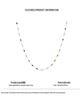 Elegant Colored Natural Stone Necklace – High-End, Retro, Exquisite Statement Piece