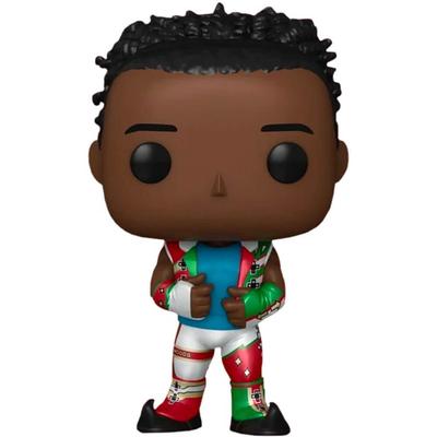 WWE Xavier Woods Up Up Down Down Metallischer US-Pop! Vinyl