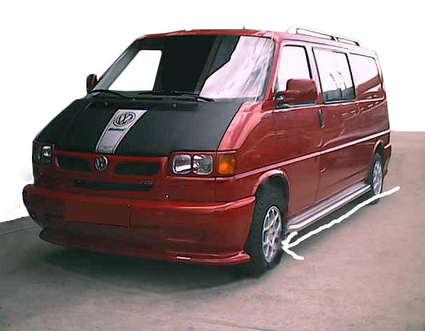 Front Bumper Cover (for Painting) for Volkswagen T4 Transporter