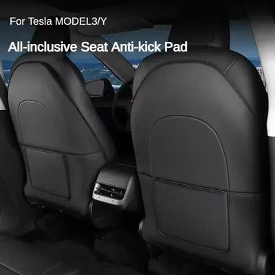 1 ks proti nárazům na zadní sedadlo pro Tesla Model3 Highland 2025 ModelY 2017-2025 dětská rohož na nohy, vodotěsný ochranný kryt sedadla