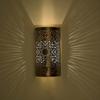 Wall Light Lamp Moroccan Filgree Holder Light Vintage Home Decor Items Wall Hanging Antique Decorative Items (Corded Electric)
