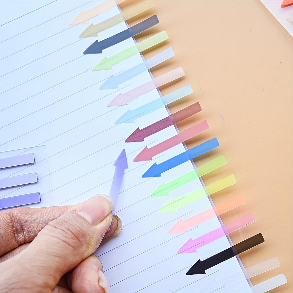 1Set of Gradient Color Arrow Index Labels for Student Notes, Highlighting, and Note Returns