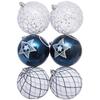 Christmas Ornaments Hand Painted Balls Seasonal Handling Resistance