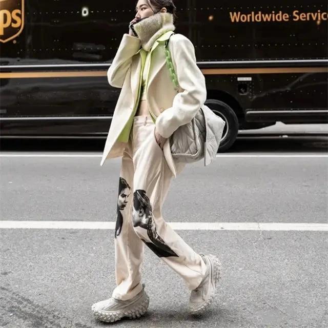 Woman Shoes Old Dad Tire Thick Bottom Sneakers Women Outdoors Platform Increase Shoes For Women Leather Women Casual Sneakers