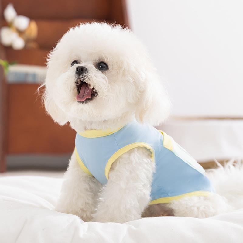 Pet Summer Thin Sunscreen Cooler Vest Pet Bigbear Teddy Pomeranian Cat Small Dog Dog Clothing