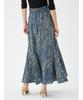 FRAY I.D. Escargot Flare Print Skirt