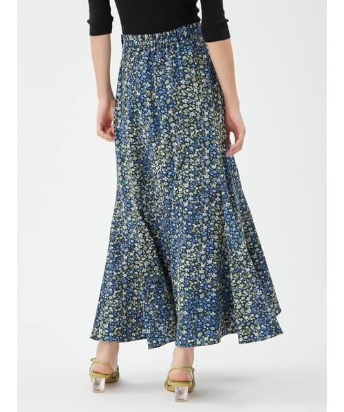 FRAY I.D. Escargot Flare Print Skirt