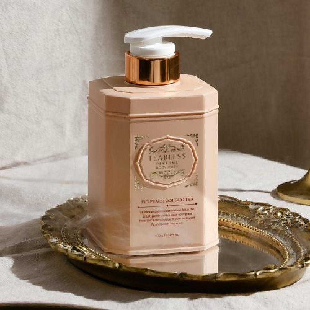 Teabless Pig Peach Oolong Tea Perfume Scrub Body Wash 500ml