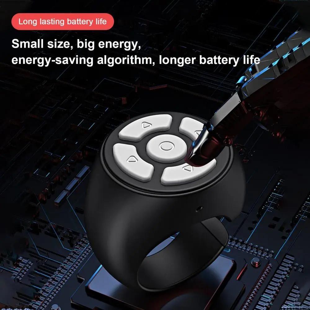 Multi-function Wireless Finger Scroller Fingertip Bluetooth Remote Control  for Mobile Phone