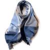Plaid scarf women's autumn and winter imitation cashmere warm scarf office shawl with high-end scarf women's winter
