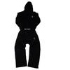 Mens Hooded Long Sleeve Casual Streetwear Sweatshirt Vintage Graphic Print Fashion