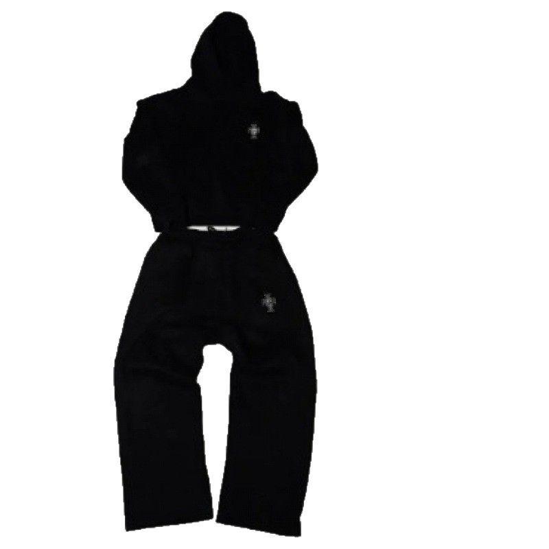 Mens Hooded Long Sleeve Casual Streetwear Sweatshirt Vintage Graphic Print Fashion