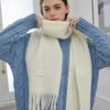 TATIANA Soft Fluffy Wool Blended Muffler MF8109