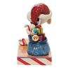 Enesco Jim Shore Santa Snoopy List and Bag Christmas 6010323
