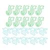 100 Pcs Cute Paper Clips Animal Shaped Fun Bookmark Document Organizing Clips Funny Bookmark Planner
