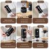 Portable Hand-Crank Electric Espresso Grinder – Compact Household Coffee Maker
