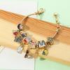 Fashion Jewelry for Charm Bracelet Gold Plated Copper Alloy Unisex Anniversary Gift