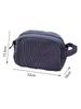 Daily Miscellaneous Style Plaid Cosmetic Bag, New Simple Fabric Storage Bag, Travel Business Trip Large-capacity Toilet Bag