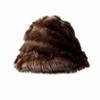 Faux Fur Winter Hat Scarf Set Thick Warm Fisherman Hat Scarf Fashion Plush Snood Scarf  Women