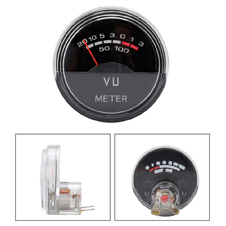 VU-Meter mit hoher Empfindlichkeit Mini Kleines VU-Meter Aufnahme Audiopegel