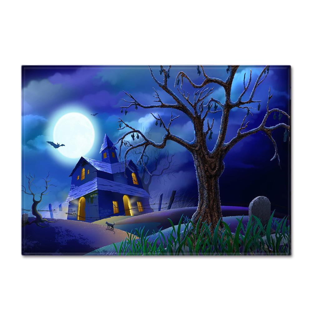 Halloween Carpet Feather Wind Bedroom Floor Mat