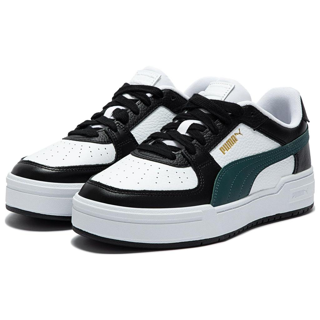 Puma CA Pro White Black Green Unisex Sneakers 386083-05