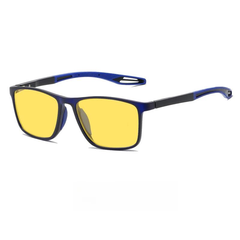 

TR90 Material PC Driving Myopia Sunglasses Latest Ultra Light Night Vision Sport Eyeglasses Blue Ray Blocking Eye Protection Eyewear -3.0