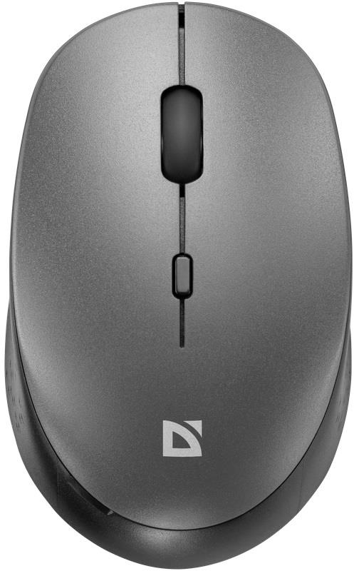 Mysz bezprzewodowa Defender AURIS MB-027 optyczna bezklikowa silent 1600dpi szara