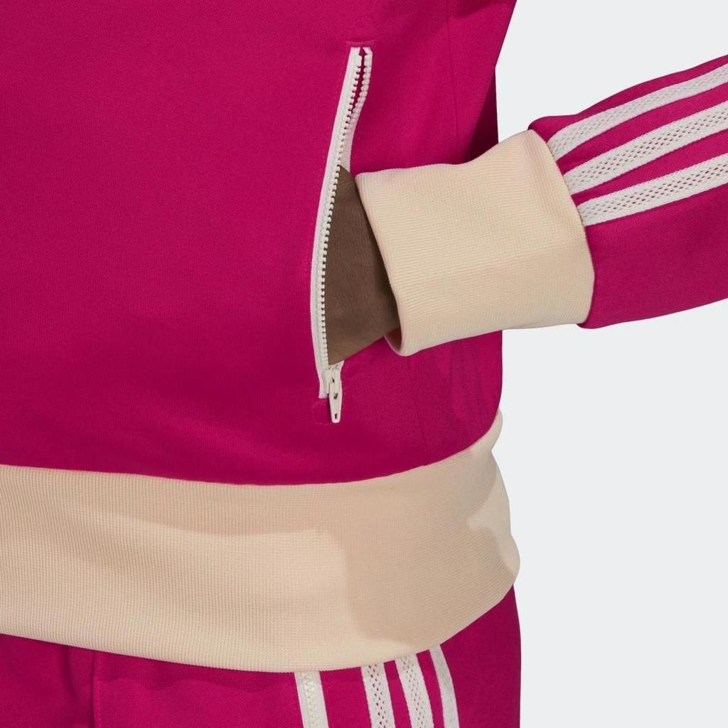 Adidas Unisexová tepláková bunda X Wales Bonner 70s Rave Pink H34617