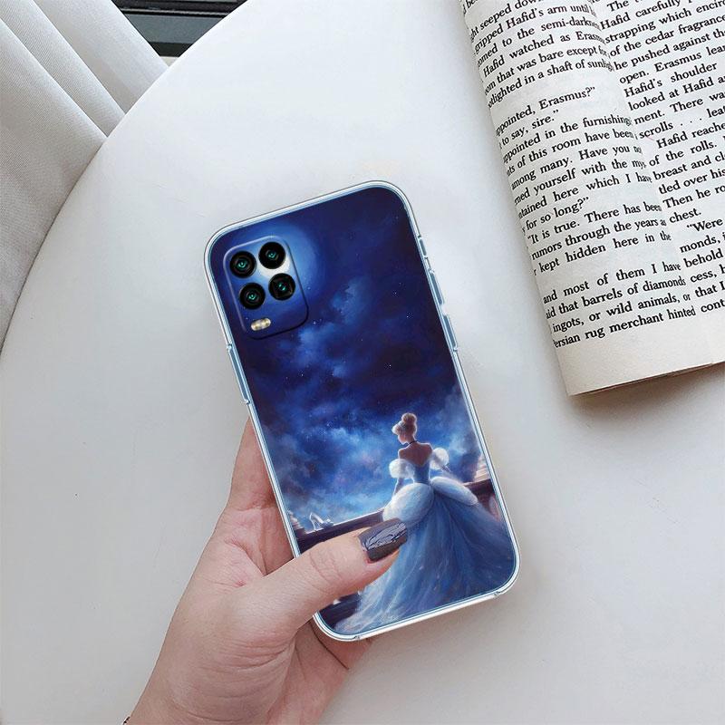 Cinderella Transparent Phone Case for LG K22 K30 K40 K40S K41 K42 K50 K50S K51 K51S K52 K61 K62 K71 K92 Q61 LG K50
